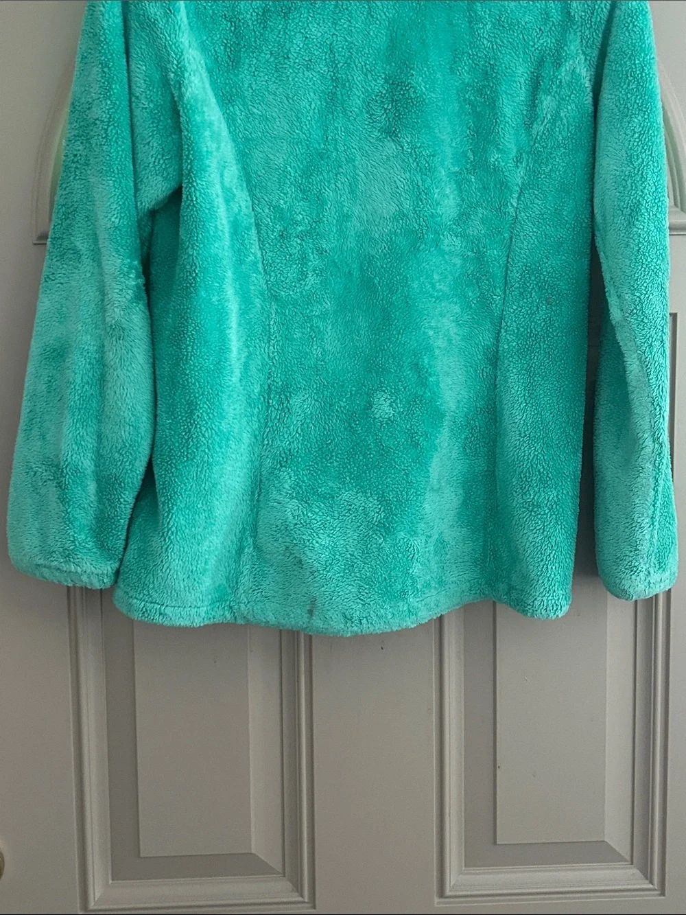 The North Face Girls' Fuzzy Full‑Zip Jacket
